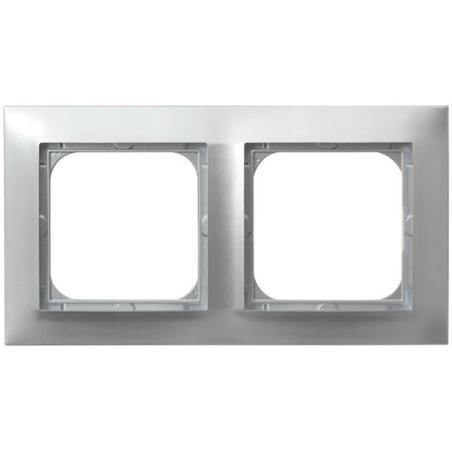 Ospel Impresja srebrny - ramka R-2Y/18