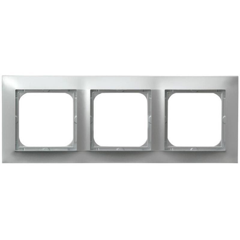 Ospel Impresja srebrny - ramka R-3Y/18