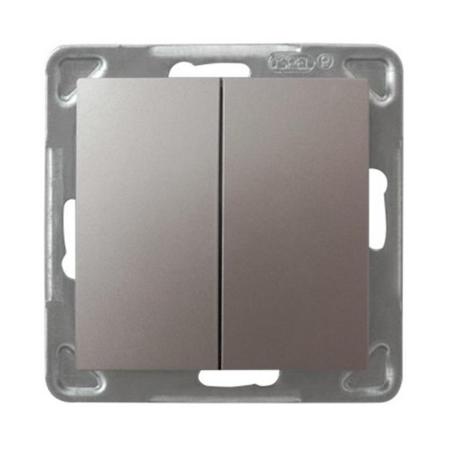 Ospel Impresja tytan - łącznik podwójny schodowy ŁP-10Y/m/23