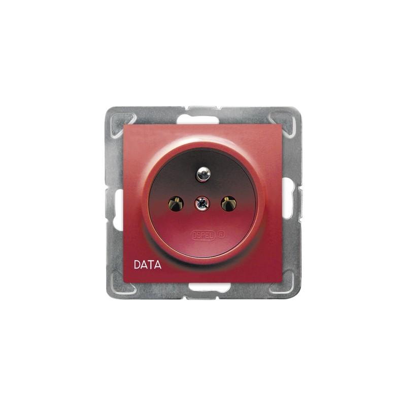 Impresja - gniazdo pojedyncze DATA GP-1YZD/m/00