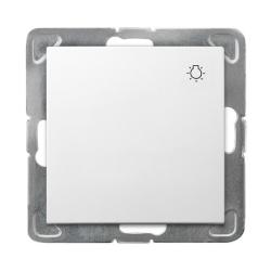 Ospel Impresja biały - łącznik światło ŁP-5Y/m/00