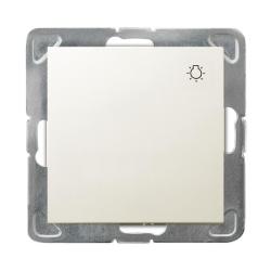 Ospel Impresja ecru - łącznik światło ŁP-5Y/m/27