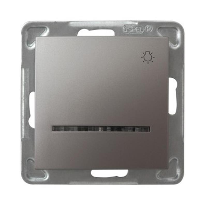 Ospel Impresja tytan - łącznik światło ŁP-5YS/m/23