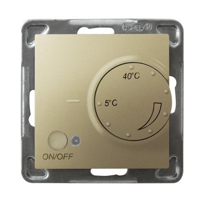 Ospel Impresja złoty - regulator temperatury RTP-1Y/m/28