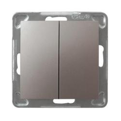 Ospel Impresja tytan - łącznik podwójny zwierny ŁP-17Y/m/23