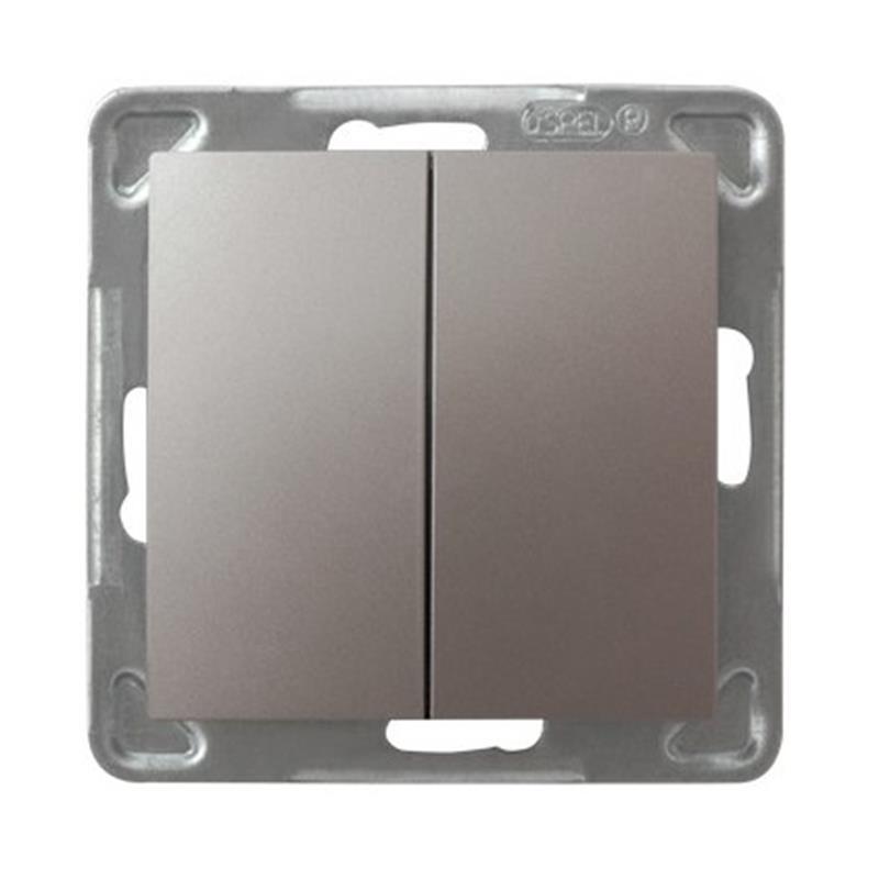 Ospel Impresja tytan - łącznik podwójny zwierny ŁP-17Y/m/23 Ospel Impresja tytan - łącznik podwójny zwierny ŁP-17Y/m/23