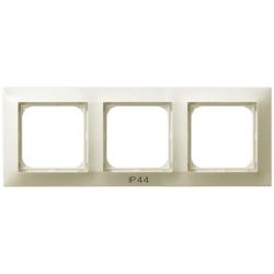 Ospel Impresja ecru - ramka IP44 RH-3Y/27