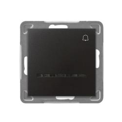 Ospel Impresja antracyt - łącznik dzwonkowy ŁP-6YS/m/50