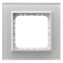 Ospel Impresja szkło białe  - ramka R-1YGC/31/00