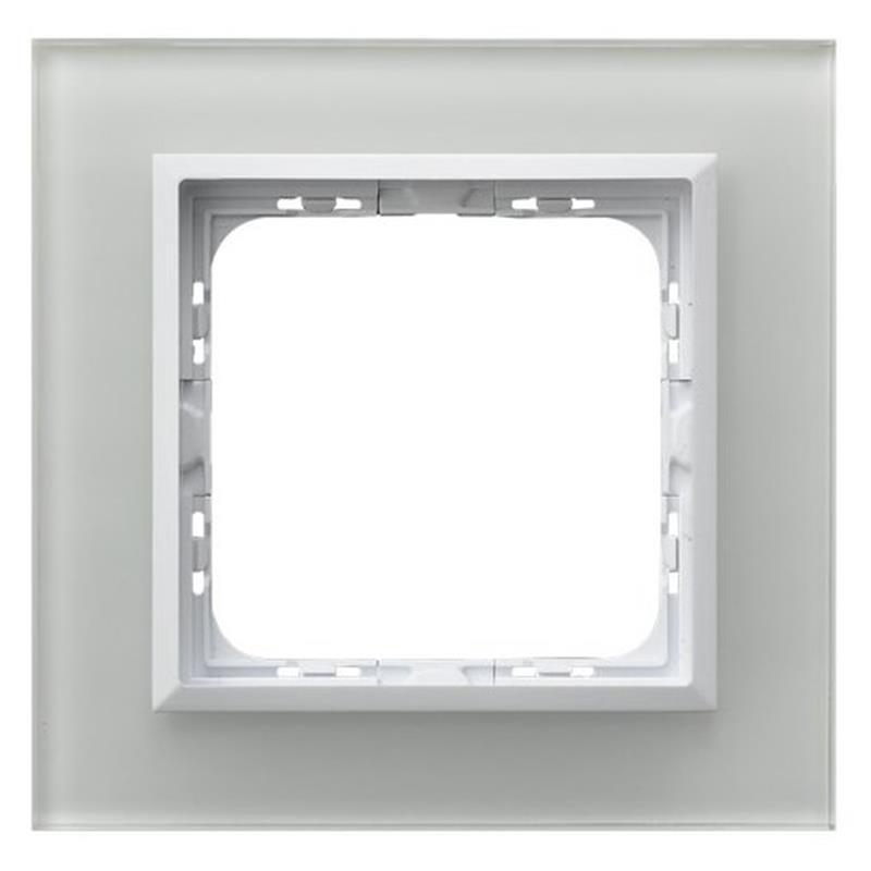 Ospel Impresja szkło białe  - ramka R-1YGC/31/00