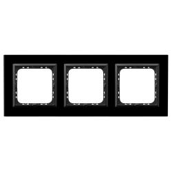 Ospel Impresja szkło czarne - ramka R-3YGC/32/25