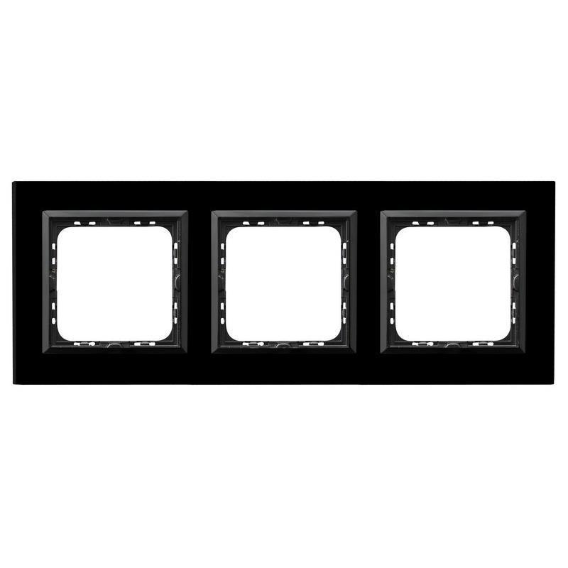 Ospel Impresja szkło czarne - ramka R-3YGC/32/25