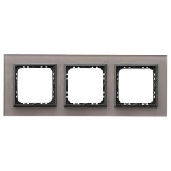 Ospel Impresja szkło szare- ramka R-3YGC/41/25