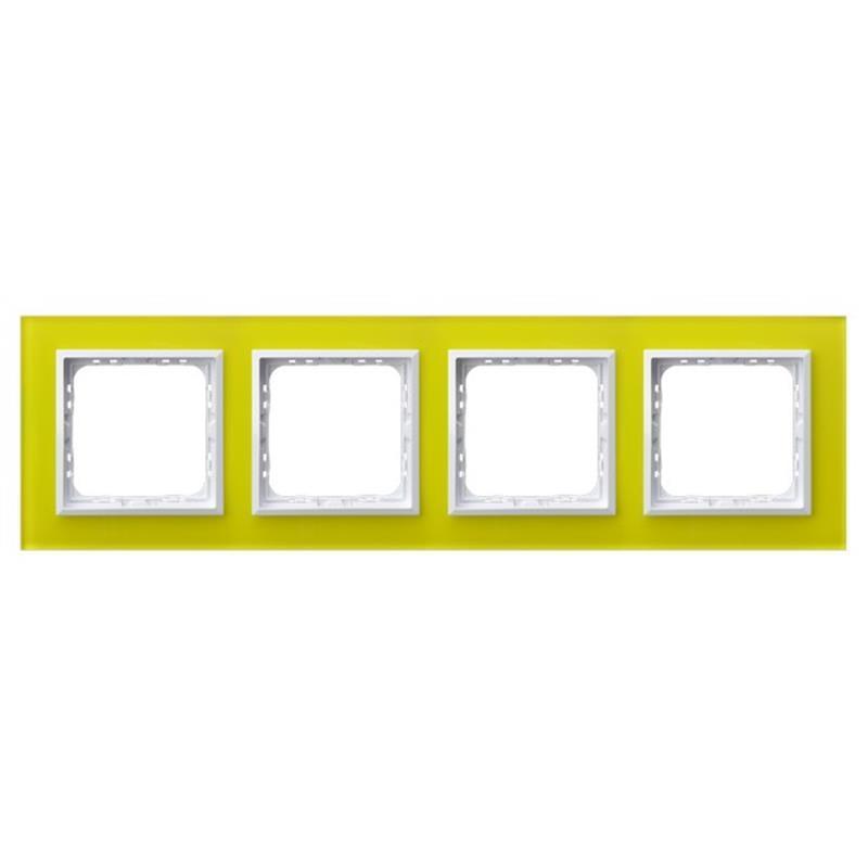 Ospel Impresja szkło limonka - ramka R-4YGC/60/00