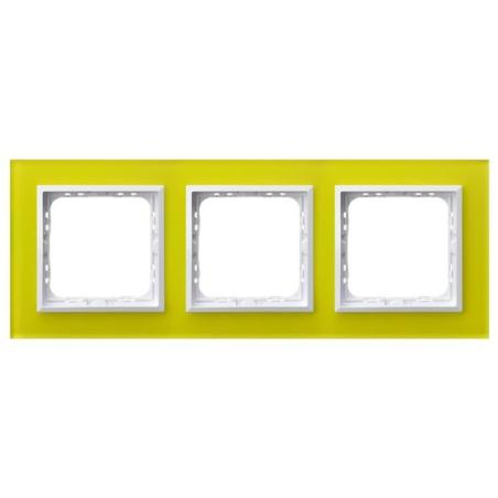 Ospel Impresja szkło limonka - ramka R-3YGC/60/00