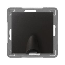 Ospel Impresja antracyt - przyłącz kablowy GPPK-1Y/m/50