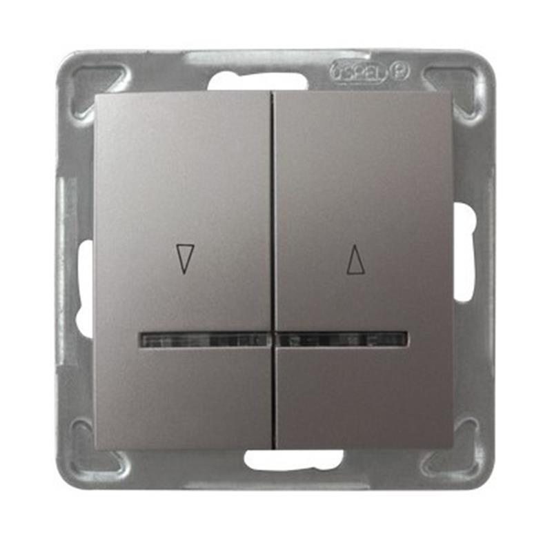 Ospel Impresja tytan - łącznik żaluzyjny stabilny ŁP-7YBS/m/23