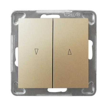 Ospel Impresja złoty - łącznik żaluzyjny stabilny ŁP-7YB/m/28