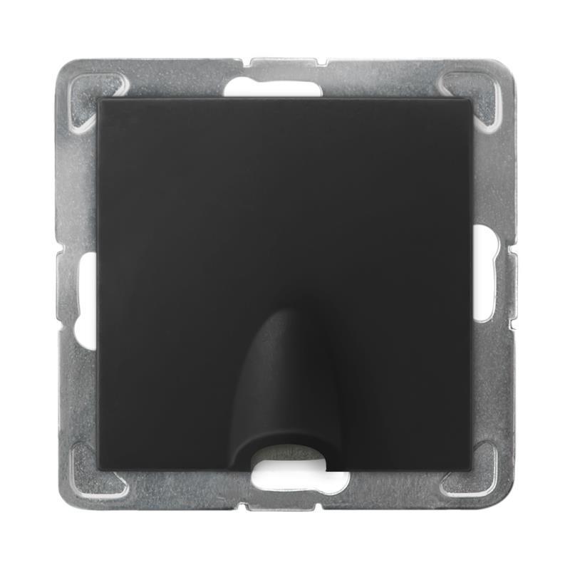 Ospel Impresja czarny - przyłącz kablowy GPPK-1Y/m/33