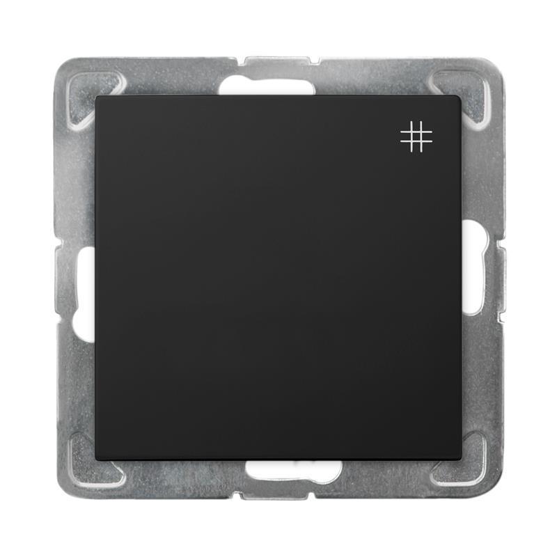 Ospel Impresja czarny - łącznik krzyżowy ŁP-4Y/m/33