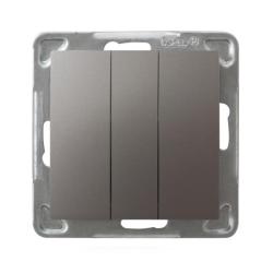 Ospel Impresja tytan - łącznik potrójny zwierny ŁP-24Y/m/23