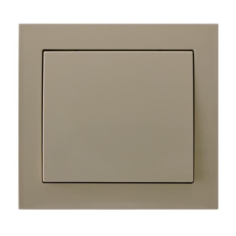 Ospel Kier beżowy - łącznik jednobiegunowy ŁP-1W/01