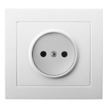 Ospel Kier biały - gniazdo pojedyncze GP-1W/00