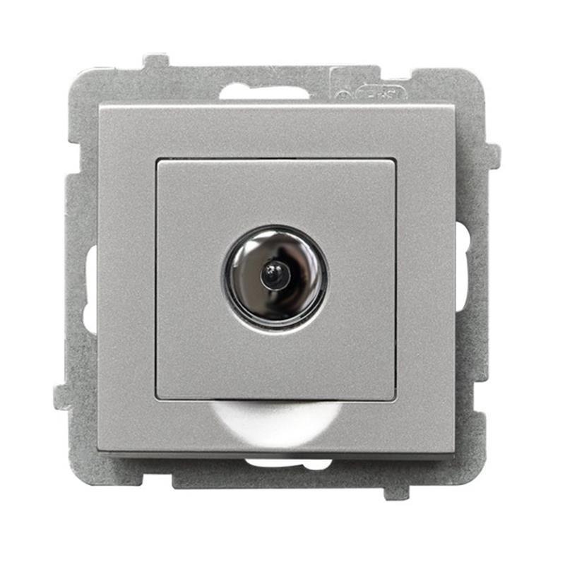 Ospel Sonata srebrny - ściemniacz sterowany pilotem ŁP-8RE/m/38