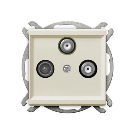 Ospel Sonata ecru - gniazdo RTV-SAT GPA-R2S/m/27