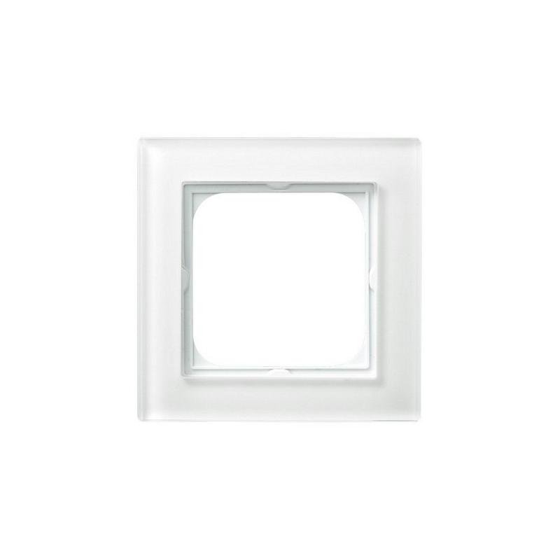 Ospel Sonata białe szkło - ramka R-1RG/31 (6mm)