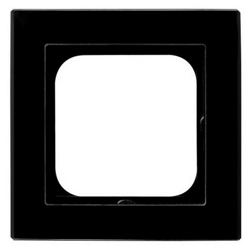 Ospel Sonata czarne szkło - ramka R-1RG/32 (6mm)