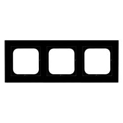 Ospel Sonata czarne szkło - ramka R-3RG/32 (6mm)