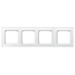 Ospel Sonata białe szkło - ramka R-4RG/31 (6mm)