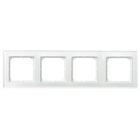 Ospel Sonata białe szkło - ramka R-4RG/31 (6mm)