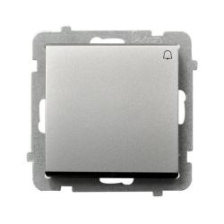 Ospel Sonata srebrny - łącznik dzwonkowy ŁP-6R/m/38