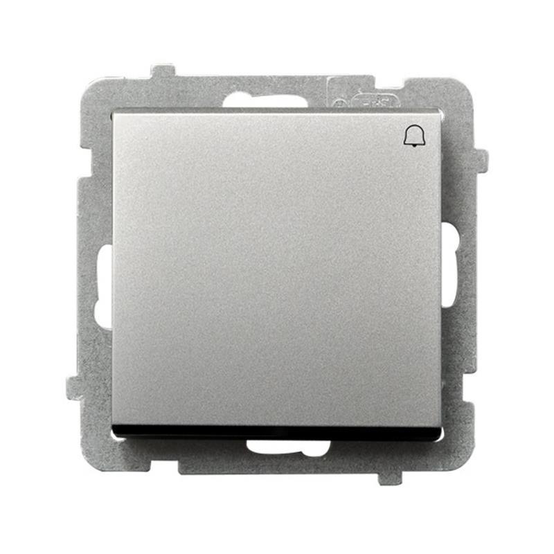 Ospel Sonata srebrny - łącznik dzwonkowy ŁP-6R/m/38 Ospel Sonata srebrny - łącznik dzwonkowy ŁP-6R/m/38