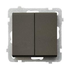 Ospel Sonata czekoladowy - łącznik podwójny zwierny ŁP-17R/m/40