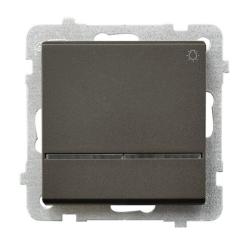 Ospel Sonata czekoladowy - łącznik światło ŁP-5RS/m/40