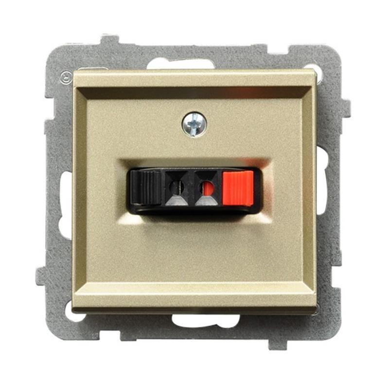 Ospel Sonata szampański - gniazdo głośnikowe GG-1R/m/39