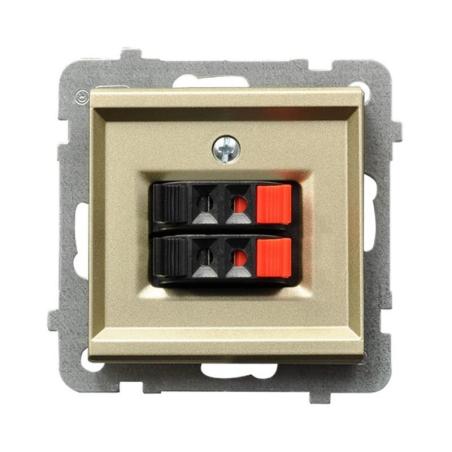 Ospel Sonata szampański - gniazdo głośnikowe GG-2R/m/39