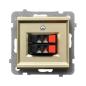 Ospel Sonata szampański - gniazdo głośnikowe GG-2R/m/39
