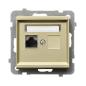 Ospel Sonata szampański - gniazdo komputerowe kat.5e GPK-1R/K/m/39