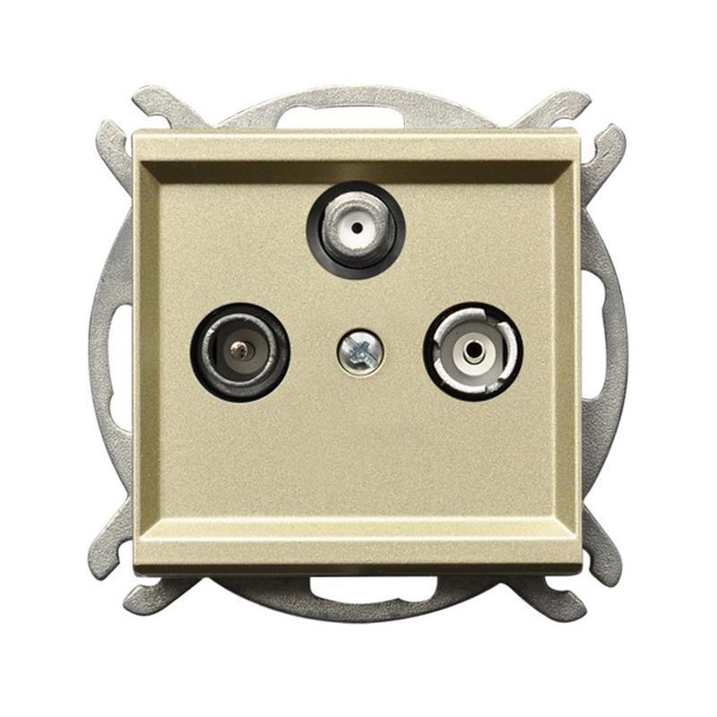 Ospel Sonata szampański - gniazdo RTV-SAT końcowe GPA-RS/m/39