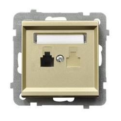 Ospel Sonata szampański - gniazdo telefoniczne GPT-1R/m/39