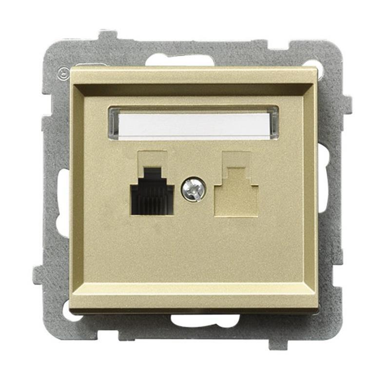 Ospel Sonata szampański - gniazdo telefoniczne GPT-1R/m/39