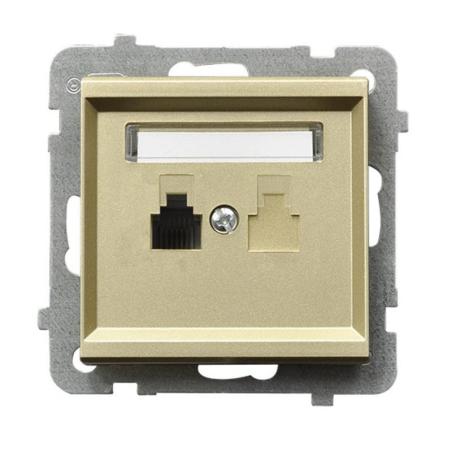 Ospel Sonata szampański - gniazdo telefoniczne GPT-1R/m/39