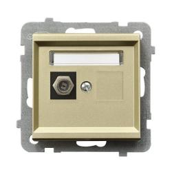 Ospel Sonata szampański - gniazdo antenowe typu F GPA-1RF/m/39