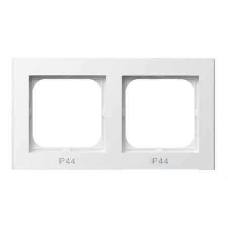 Ospel Sonata biały - ramka IP44 RH-2R/00
