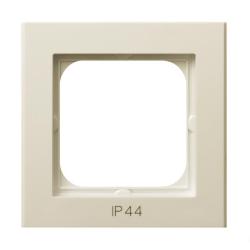 Ospel Sonata ecru - ramka IP44 RH-1R/27