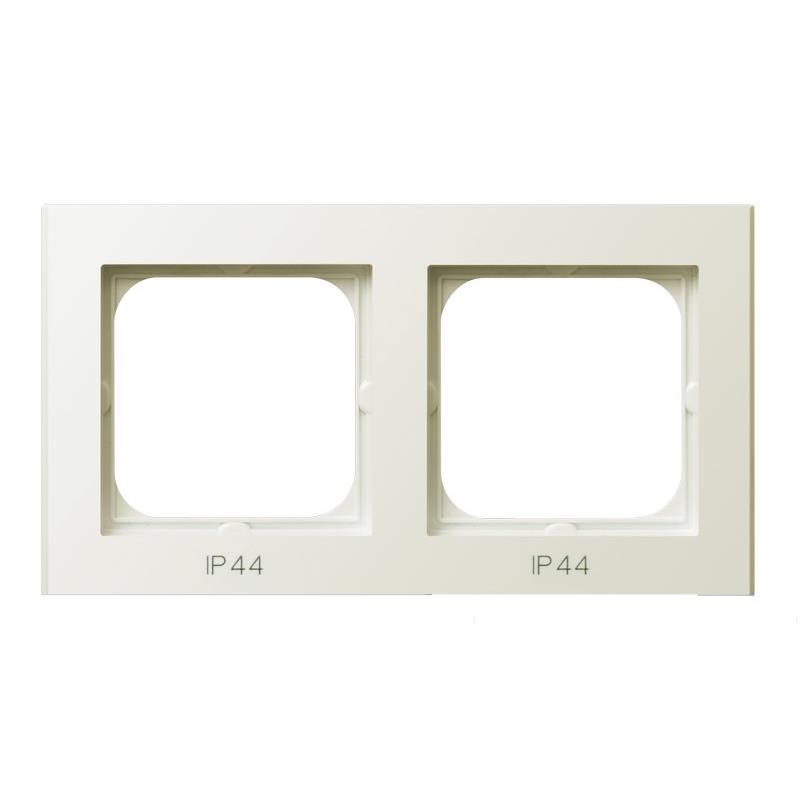 Ospel Sonata ecru - ramka IP44 RH-2R/27